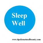 Sleep well to reduce wrinkles